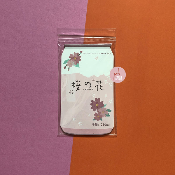 Breakfast [Cherry Blossom Soda] Notepad
