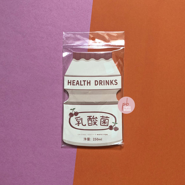 Breakfast [Cherry Probiotic Milk] Notepad