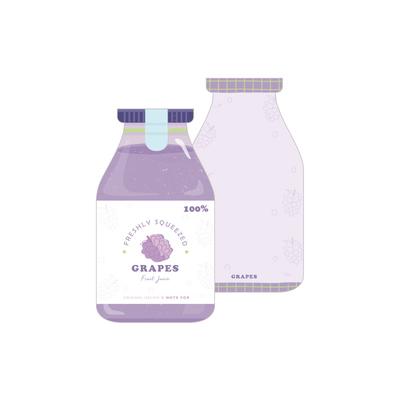 Breakfast [Grape Juice] Notepad
