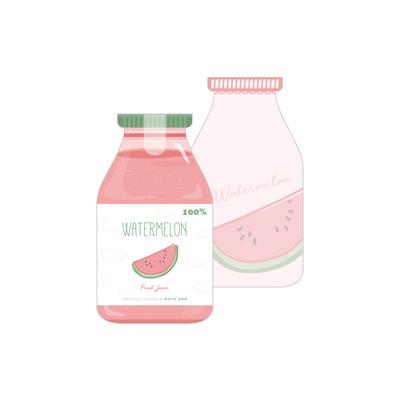 Breakfast [Watermelon Juice] Notepad