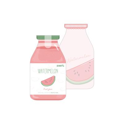 Breakfast [Watermelon Juice] Notepad