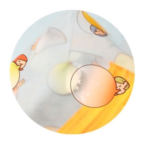 Transparent Box [Bubble Gum] Pouch By U-Pick