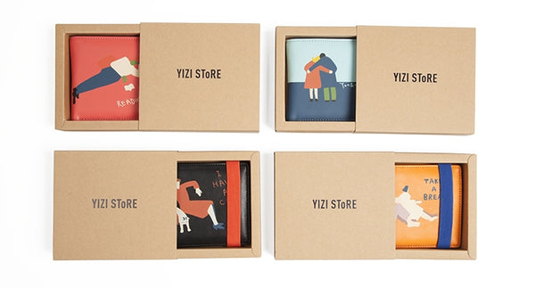 Busy Life Short Wallet By YIZI STORE
