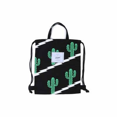 Cactus Mexican Cactus Drawstring Backpack By Colourup