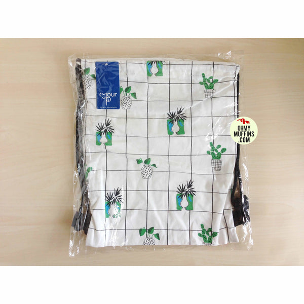 Cactus [Plants] Drawstring Backpack By Colourup