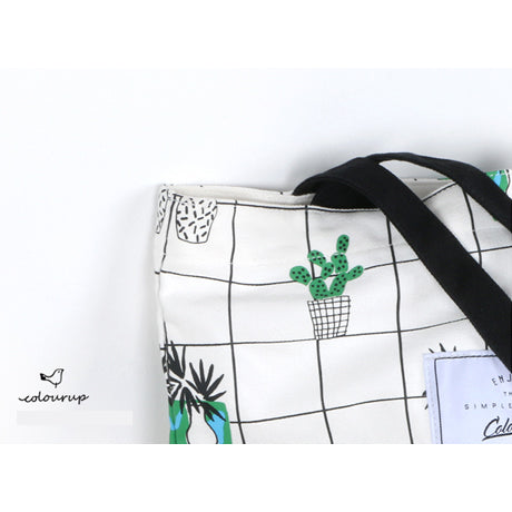 Cactus [Plants] Tote Bag By Colourup
