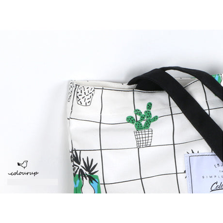 Cactus [Perfect] Tote Bag By Colourup