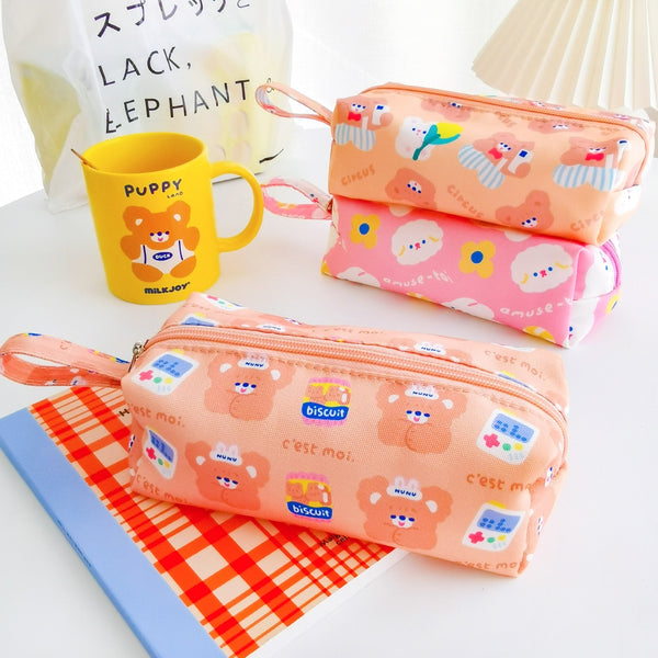 Cake Bear [ Gaming Bear ] Pencil Case By Milkjoy