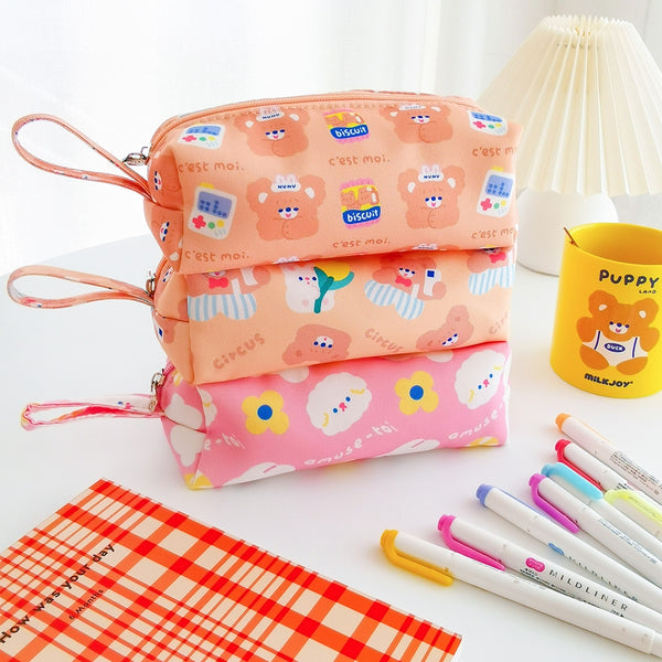Cake Bear [ Gaming Bear ] Pencil Case By Milkjoy
