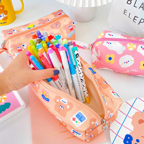 Cake Bear [ Gaming Bear ] Pencil Case By Milkjoy