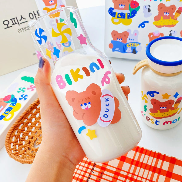 Cake Bear [C'est Moi] Cute Stickers By Milkjoy