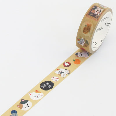 Calico & Fortune Cats Washi Tape