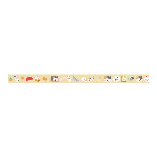 Calico & Fortune Cats Washi Tape