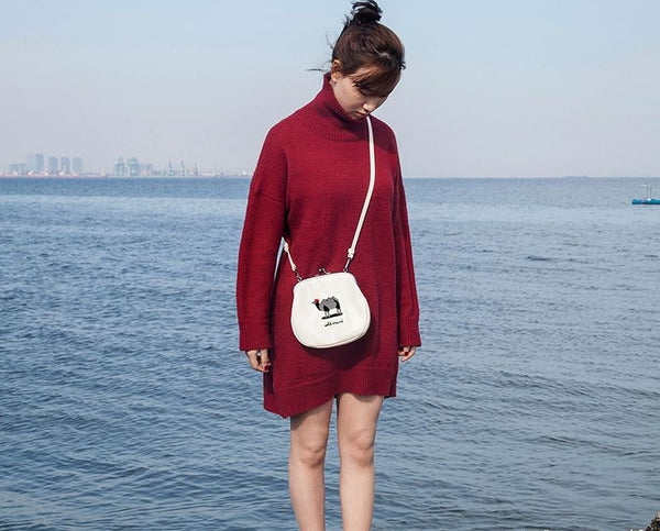 Camel Ball Clasp Bag By YIZI