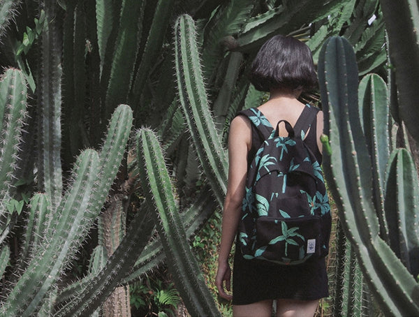 Plants Canvas Backpack by 小野 (Xao Ye) - OUT OF PRODUCTION