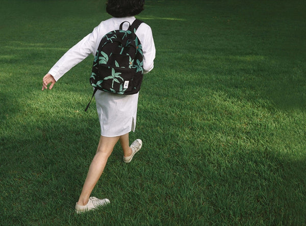 Plants Canvas Backpack by 小野 (Xao Ye) - OUT OF PRODUCTION