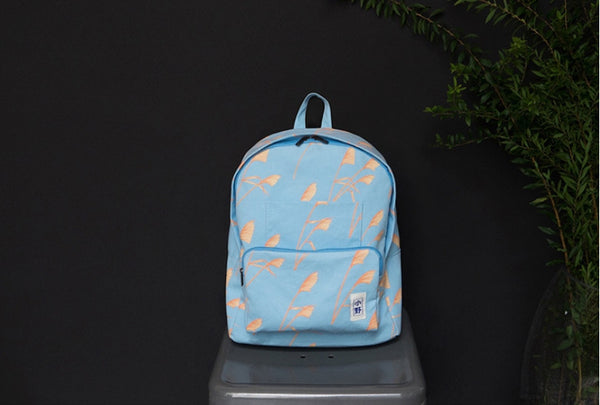 Plants Canvas Backpack by 小野 (Xao Ye) - OUT OF PRODUCTION