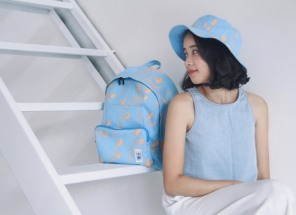 Plants Canvas Backpack by 小野 (Xao Ye) - OUT OF PRODUCTION