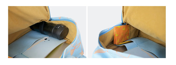 Plants Canvas Backpack by 小野 (Xao Ye) - OUT OF PRODUCTION