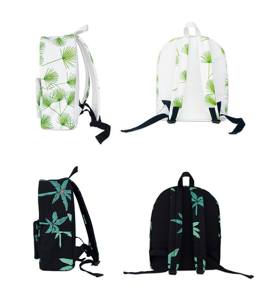 Plants Canvas Backpack by 小野 (Xao Ye) - OUT OF PRODUCTION