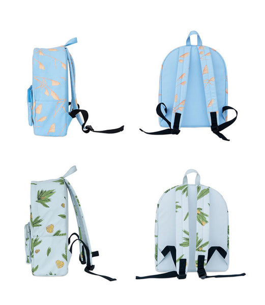 Plants Canvas Backpack by 小野 (Xao Ye) - OUT OF PRODUCTION
