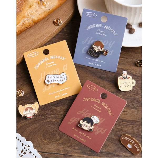 Caramel Melody [Let's Have A Break] Pin