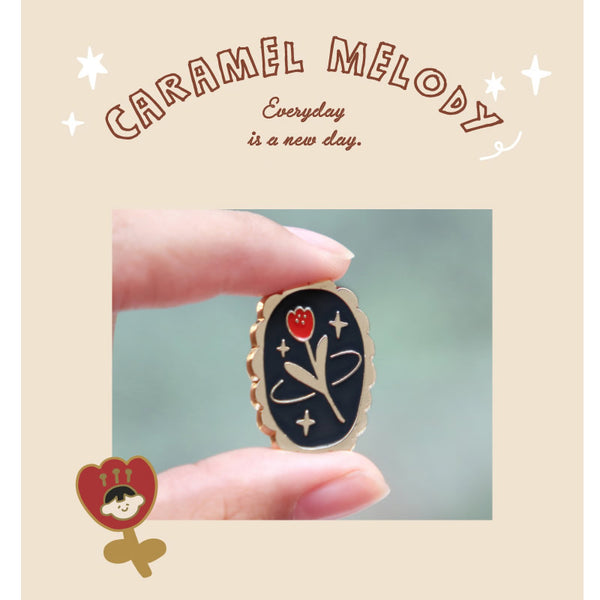 Caramel Melody [Rose] Pin