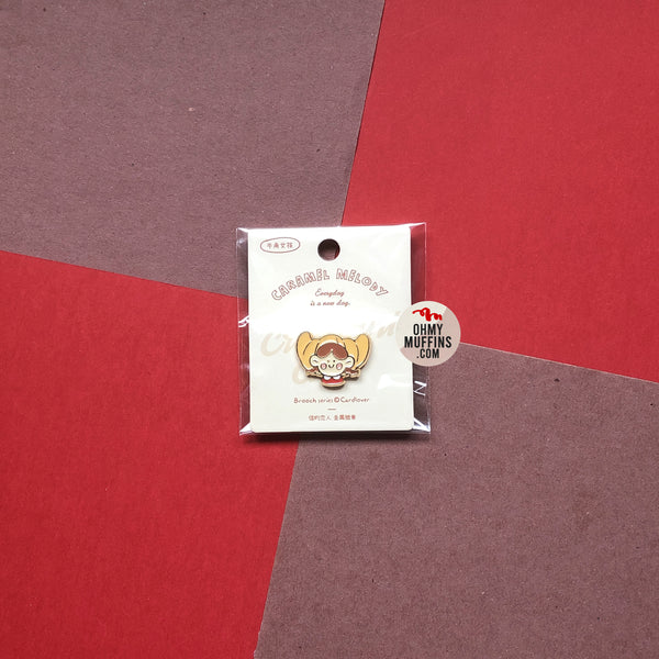 Caramel Melody [Croissant Girl] Pin