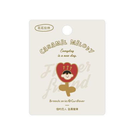 Caramel Melody [Flower Boy] Pin