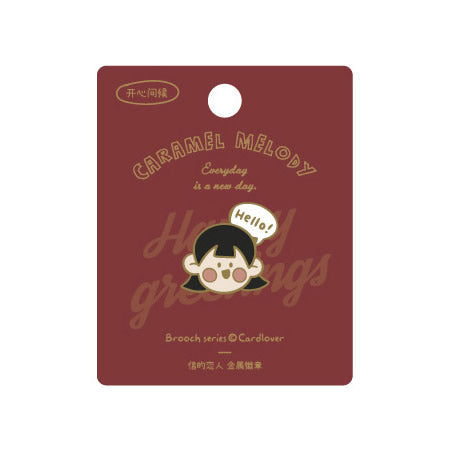 Caramel Melody [Hello Girl] Pin