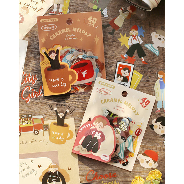 Caramel Melody [Wonderful Partner] Stickers Pack