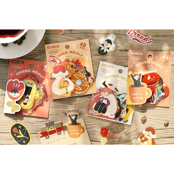 Caramel Melody [Wonderful Partner] Stickers Pack