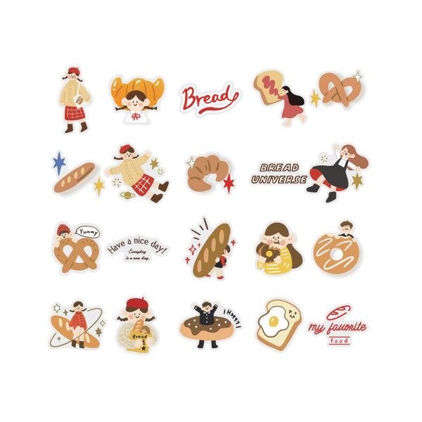 Caramel Melody [Bread Shop] Stickers Pack