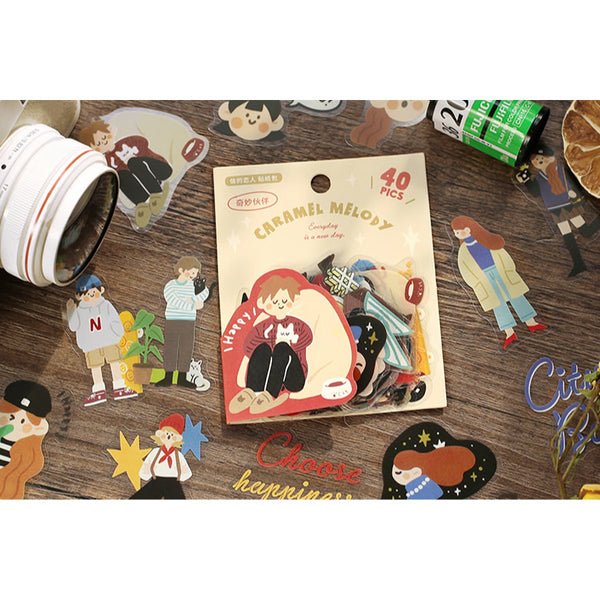 Caramel Melody [Wonderful Partner] Stickers Pack