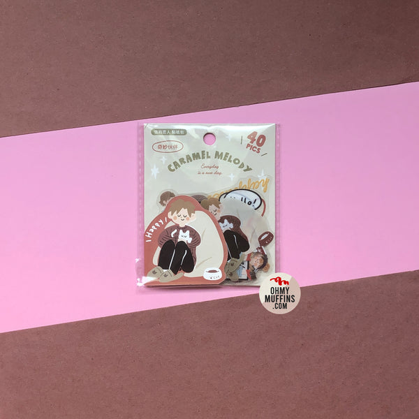 Caramel Melody [Wonderful Partner] Stickers Pack