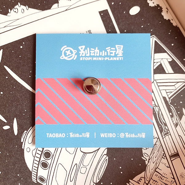 White Cat [ Astronaut ] Pin