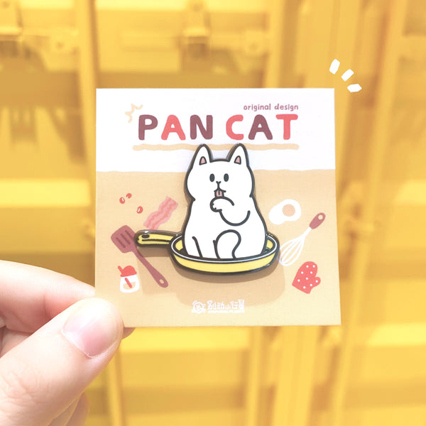 White Cat [ Pan Cat ] Pin