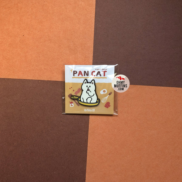 White Cat [Pan Cat] Pin