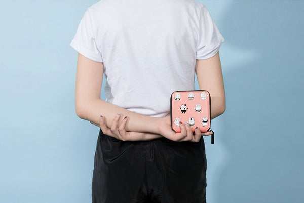 Animal Cat Short Wallet By Kiitos Life