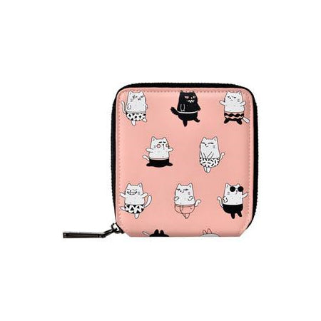 Animal Cat Short Wallet By Kiitos Life