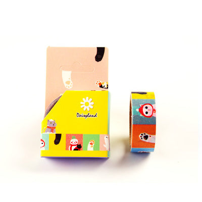 Colourful Cat Claw Washi Tape
