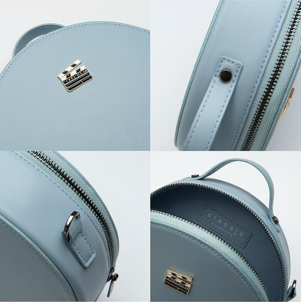 Classic Round Crossbody Bag By Kiitos Life