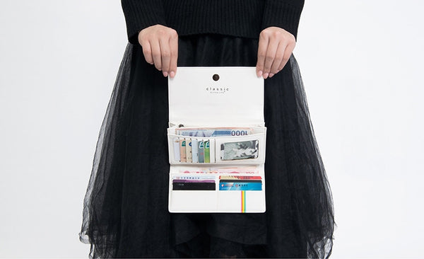 Classic [Polaroid] Long Wallet By Kiitos Life