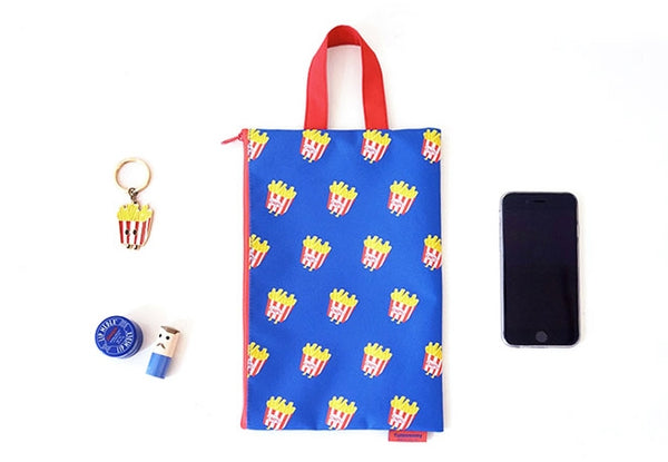 Clutch Fries Blue Pouch by U-Pick