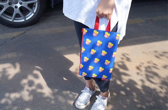 Clutch Fries Blue Pouch by U-Pick