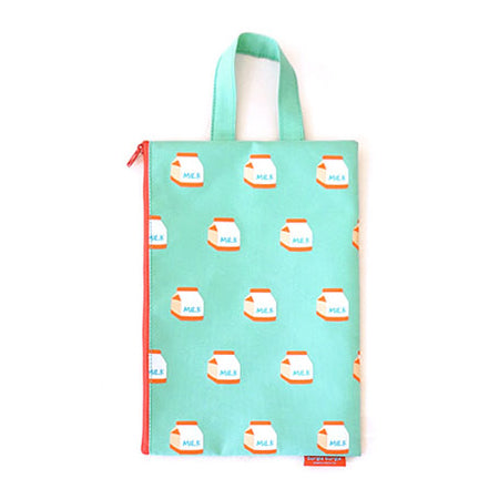 Clutch Milk Green Pouch by U-Pick