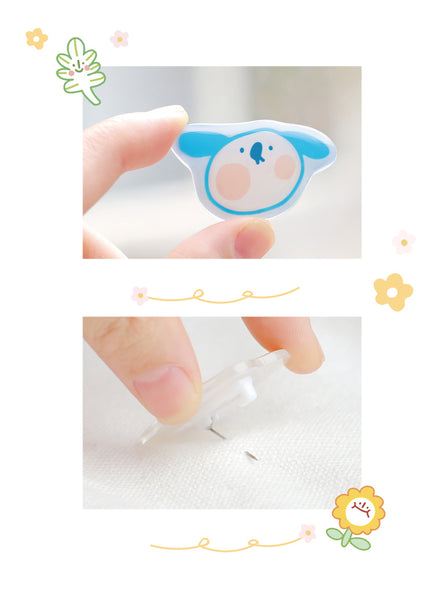 Coco World [Kitty Cat] Acrylic Pin