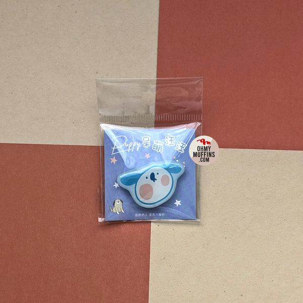 Coco World [Puppy] Acrylic Pin