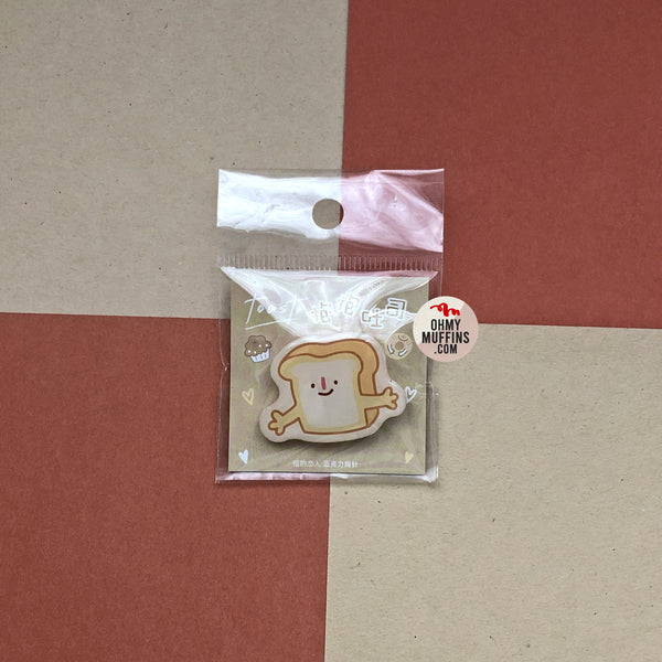 Coco World [Toast] Acrylic Pin