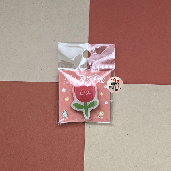 Coco World [Tulip] Acrylic Pin